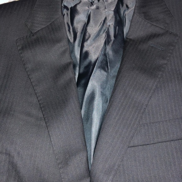 Hickey Freeman By Loro Piana hamilton BLK Jacket - Picture 8 of 8